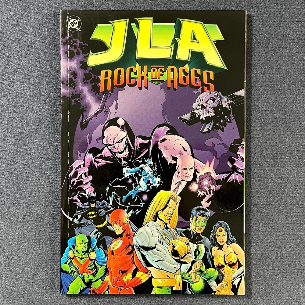 JLA Rock of Ages TPB DC Comics 1998 Grant Morrison Howard Porter Justice League